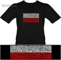 t-shirt T053 Polska - Flaga