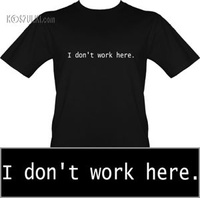 t-shirt J dont work here