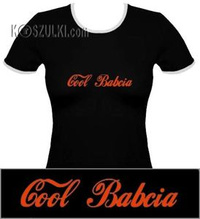 koszulka damska Cool Babcia