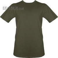 t-shirt bez nadruku Khaki