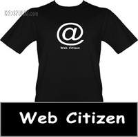 t-shirt Web Citizen-małpa