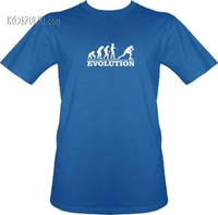 T-shirt ewolucja Łyżwy