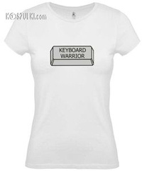 Koszulka damska Keyboard warrior