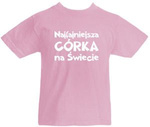 T-shirt dziecięcy- Najfajniejsza Córka