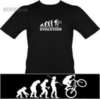 T-shirt Ewolucja Rower