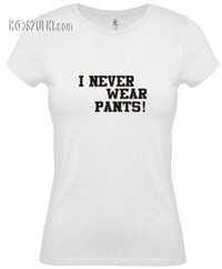 koszulka damska Pants