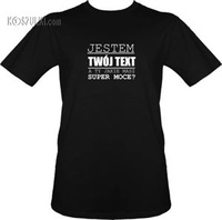 T-shirt super moce- Text