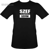 T-shirt Szef wszystkich Szefów