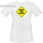 t-shirt Baby on board