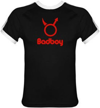 T-shirt Fit Bad Boy Czarny