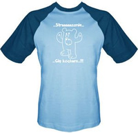 T-shirt Baseball Strasznie Cię Kocham