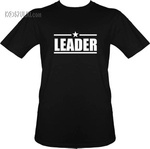 T-shirt koszulka Leader czarna