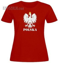 T-shirt damski Orzeł Polska
