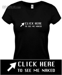 koszulka damska CLICK HERE...- CZARNA