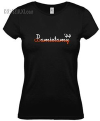 koszulka damska Pamiętamy 44- CZARNA