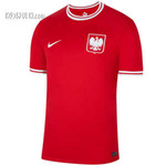 Oryginalna Koszulka Reprezentacji Polski Nike Stadium MŚ2022 Qatar Away Czerwona