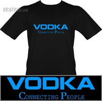 t-shirt Vodka Czarna