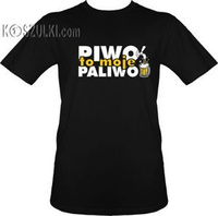t-shirt Piwo To Moje Paliwo
