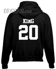 Bluza z kapturem King + Twój numer