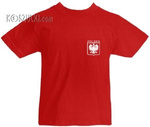 T-shirt dziecięcy Polska małe godło