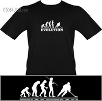 T-shirt Ewolucja Hokeista