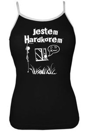 Top damski- Jestem Hardkorem