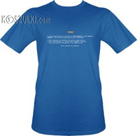 t-shirt Blue Screen of Death-Win95-98