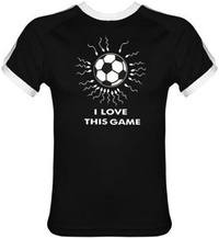 T-shirt Fit I Love this Game-Football