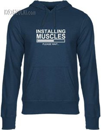 Bluza z kapturem Mięśnie