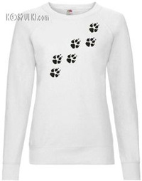 Bluza damska Fit Psie łapki
