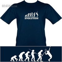 t-shirt Ewolucja Tenis