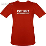 T-shirt Polska Biało-czerwoni