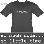 T-shirt So much code...