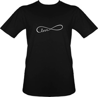 Koszulka Nieskończona Miłosć znak z love nadrukiem