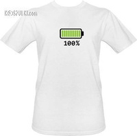 T-shirt Bateria 100%