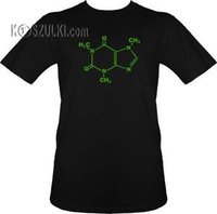 t-shirt KOFEINA-molekuły