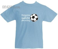 T-shirt dziecięcy-Gwiazda piłki nożnej