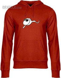 Bluza z kapturem Plemnik-palacz