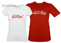 Koszulki dla pary-Zestaw Cool para