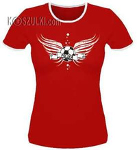 koszulka Polska damska Piłka skrzydła