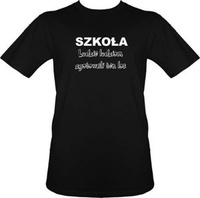 t-shirt Szkoła ludzie ludziom