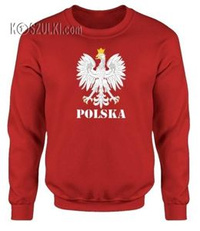Bluza dziecięca Orzeł Polska Czerwona