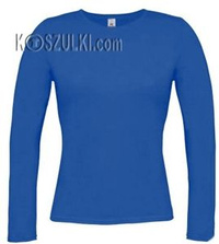 Bluza Longsleeve Damska- Niebieska