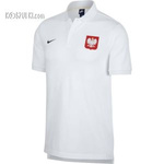 Koszulka Polo reprezentacji Polski Nike 2018 biała