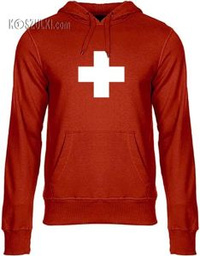 Bluza z kapturem KRZYŻYK SWISS