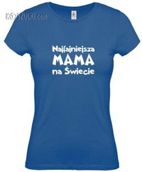 Koszulka damska Najfajniejsza mama