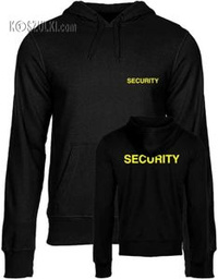 bluza z kapturem Security