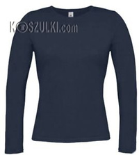 Bluza Longsleeve Damska- Granatowa