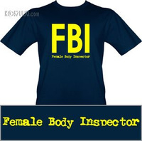 t-shirt Female Body Inspector-FBI