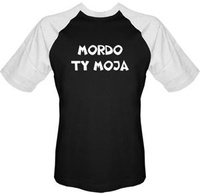 T-shirt Baseball Mordo Ty Moja